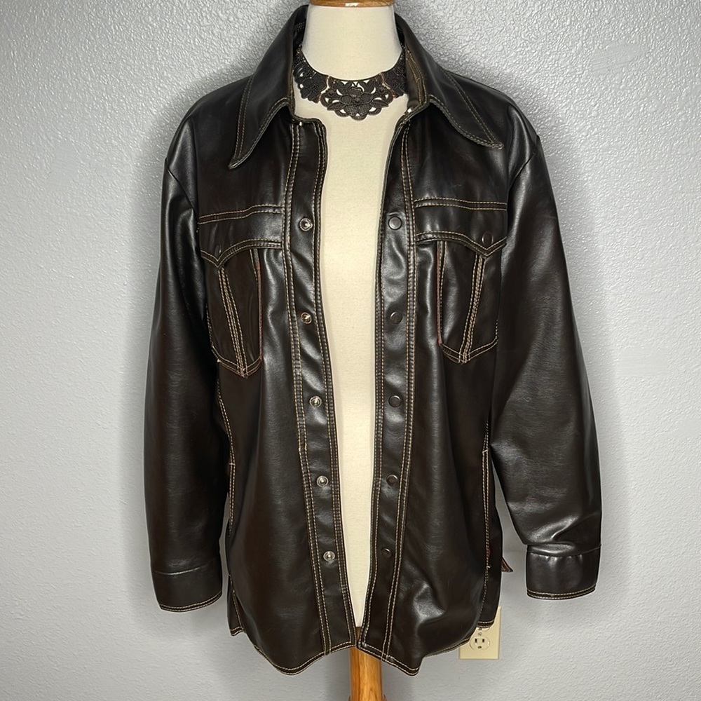 Sovereign Medium Women’s pleather jacket